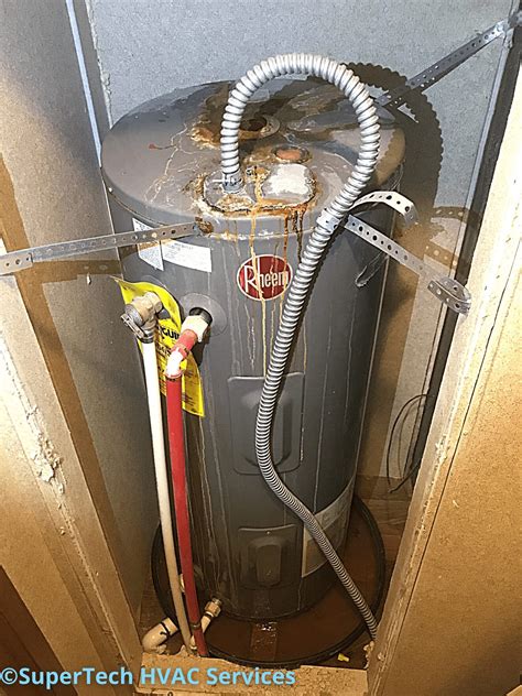 water heater leaking from top seam|8 Reasons For Water Heater Leaking From Top。